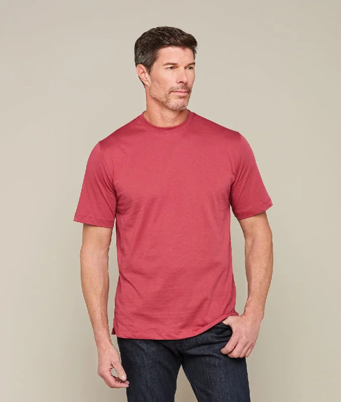 Lucchese Pima Cotton Tee :: Red