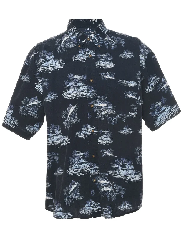 Unwind with Weekend Discounts Puritan Hawaiian Shirt - XL