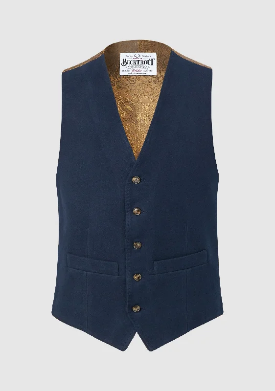 Today Only Moleskin Waistcoat - Navy