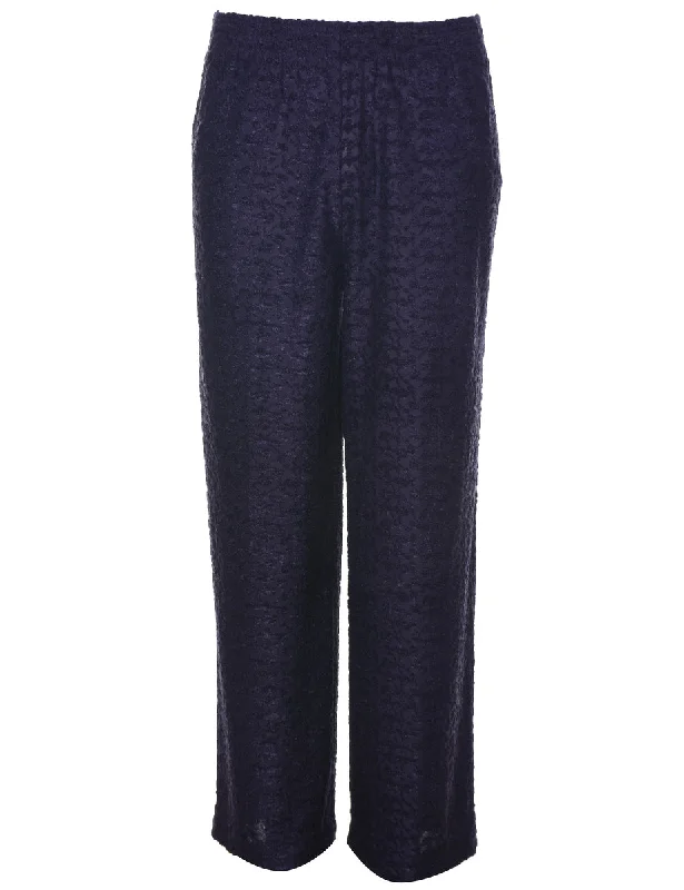 Weekend Discounts to Snag Purple Lace Trousers - W30 L29