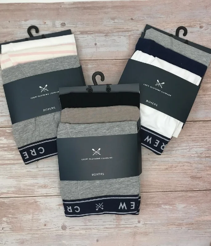 Time-Sensitive Mens 3 Pack Logo Boxer Shorts