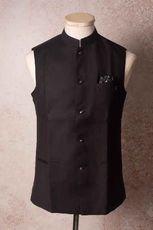 Flash Sale Metal button waistcoat E9S_1904