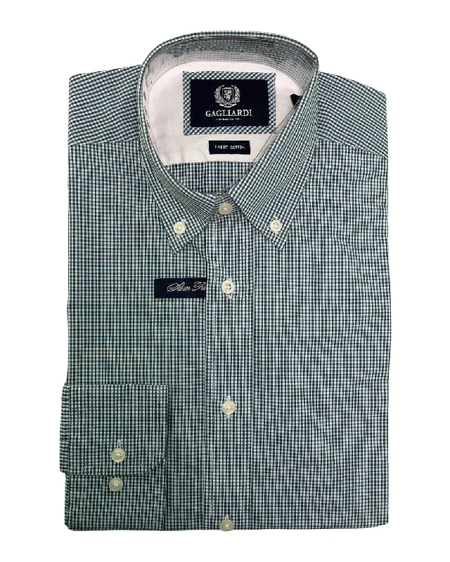 Slim Fit Gingham Shirt