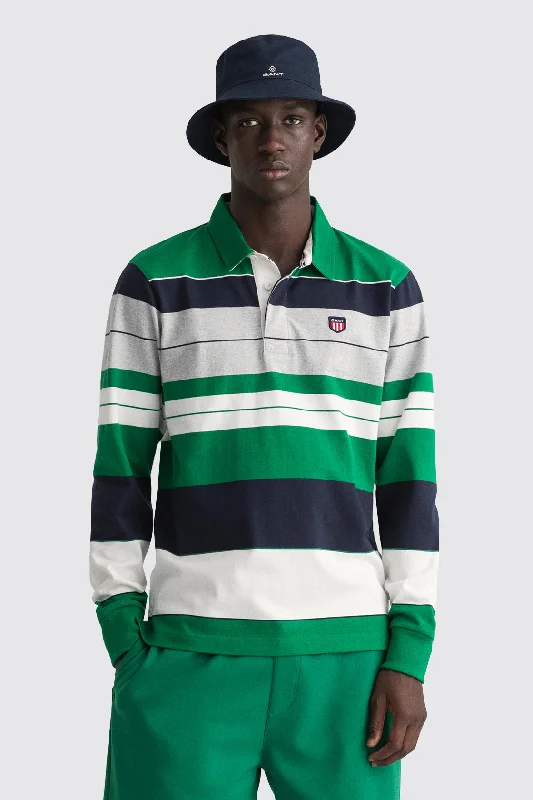 Weekend Special Gant Striped Retro Rugger Green