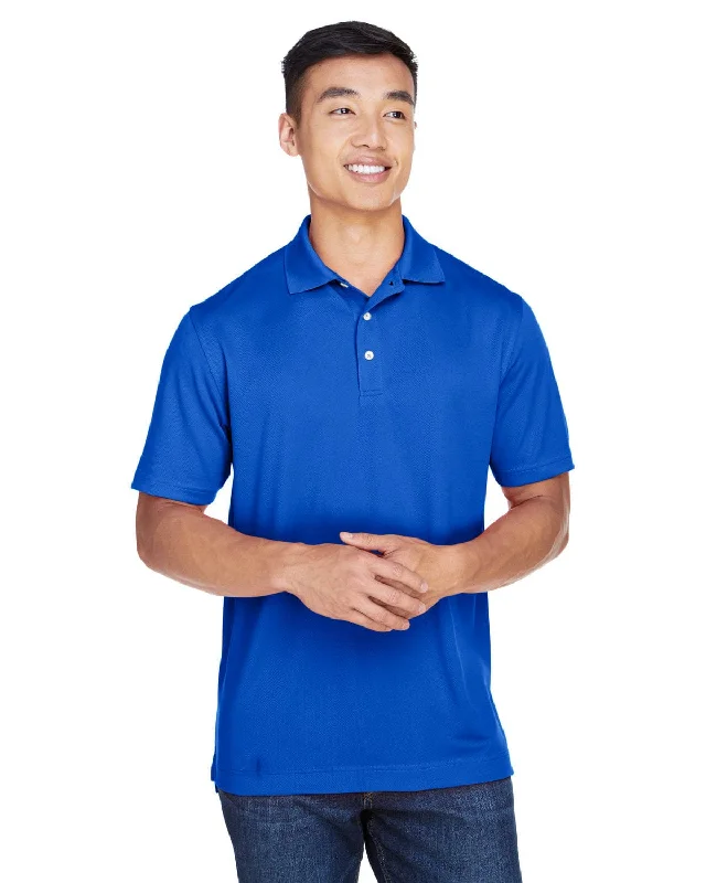 Harriton Double Mesh Polo Shirt | True Royal