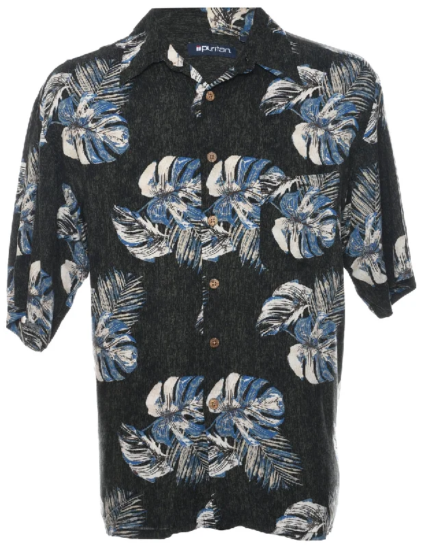 Steals and Deals Puritan Hawaiian Shirt - L