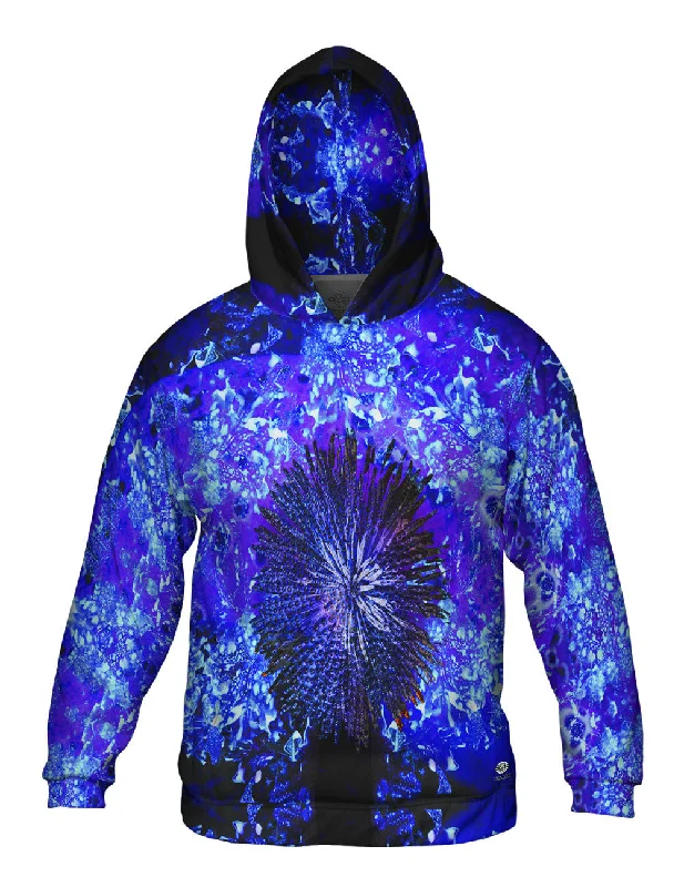 Stock Up Flower Darkblue Fluorescent