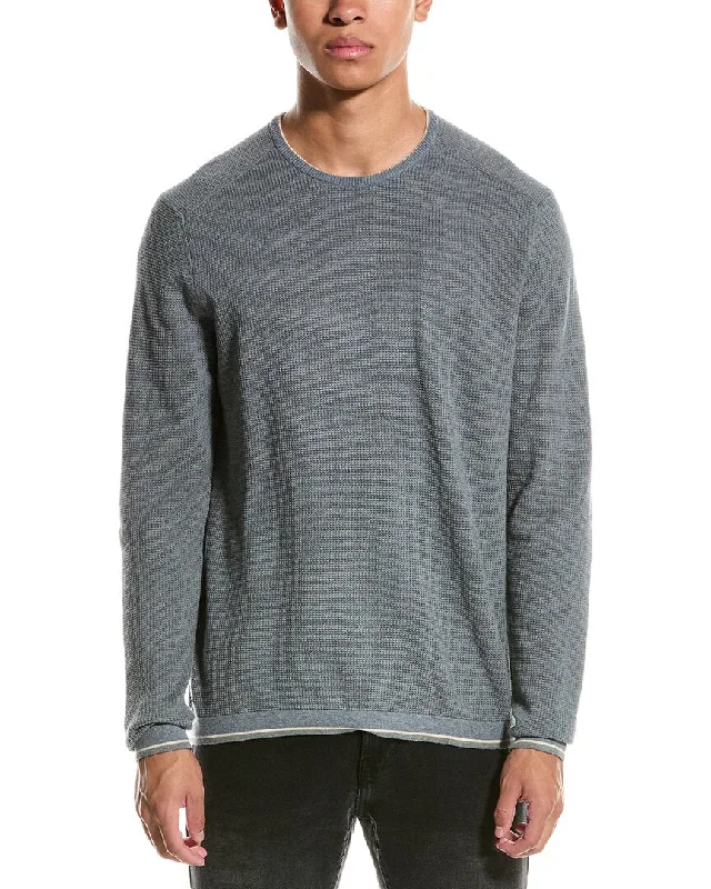 Celebrate the Weekend with Discounts Raffi Waffle Crewneck Sweater