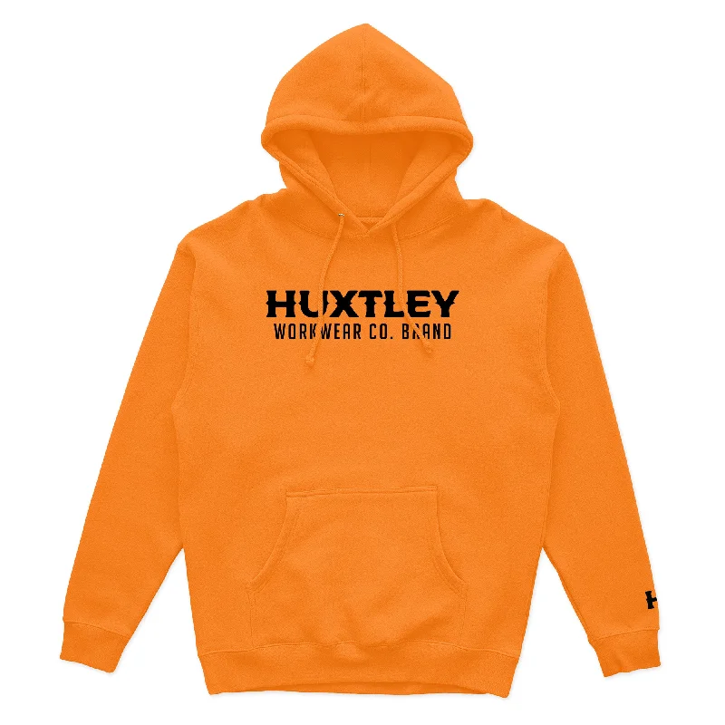 Weekend Specials to Relish HX-717 Heavyweight Hoodie Hi-Viz Orange