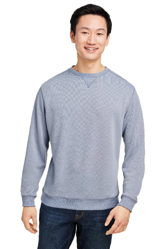 Now or Never Nautica Mens Sun Surfer Supreme Crewneck Sweatshirt - Vintage Pebble Grey