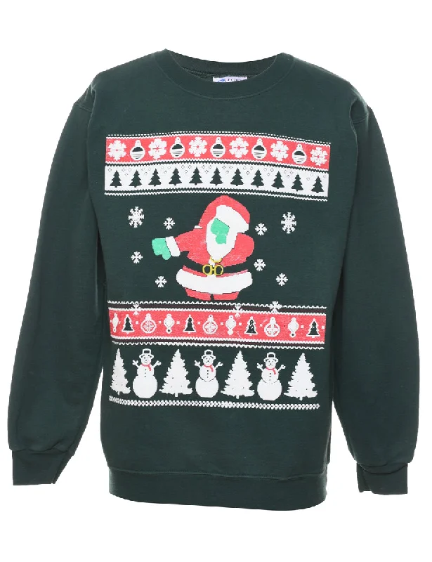 Santa Claus Christmas Sweatshirt - S