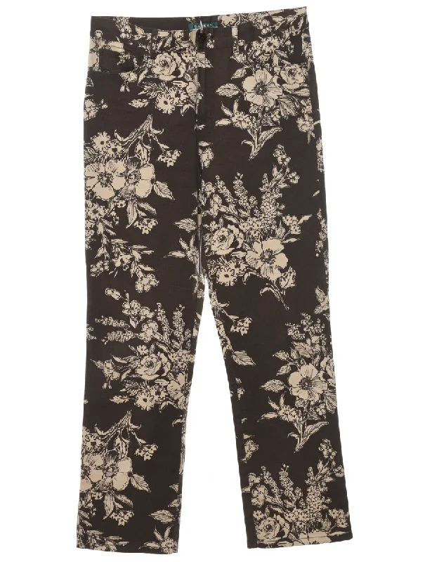 Unbeatable Prices Ralph Lauren Floral Trousers - W32 L29