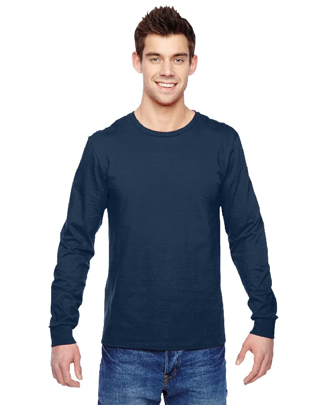 Weekend Deals That Dazzle Fruit of the Loom 100% Sofspun Cotton Long Sleeve T-Shirt | J Navy Weekend Deals That Dazzle Fruit of the Loom 100% Sofspun Cotton Long Sleeve T-Shirt | J Navy