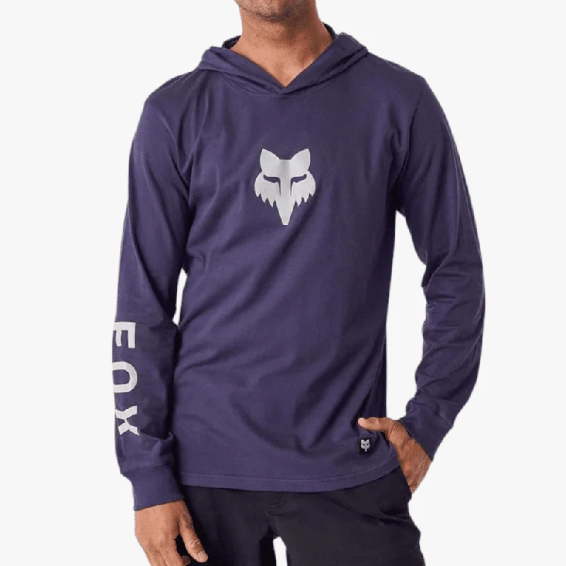 Weekend Wonders Await! Fox Mens Tranzition Long Sleeve Tee Navy