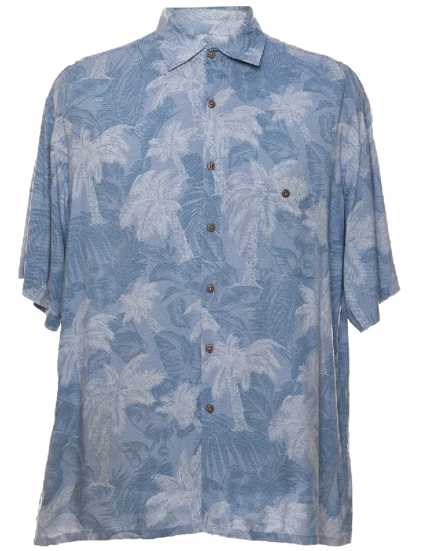 Overstock Sale Pierre Cardin Hawaiian Shirt - L
