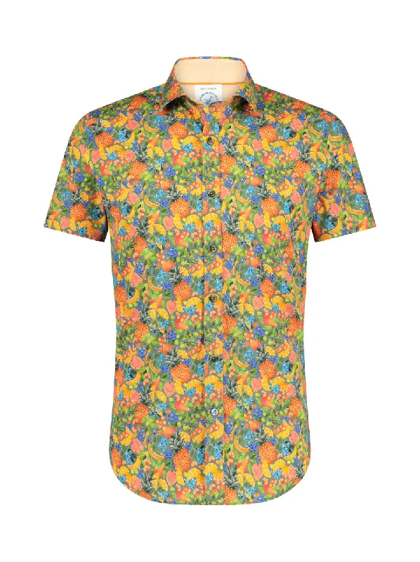 Unbeatable Deal A Fish Named Fred Fruit SS Shirt Multi