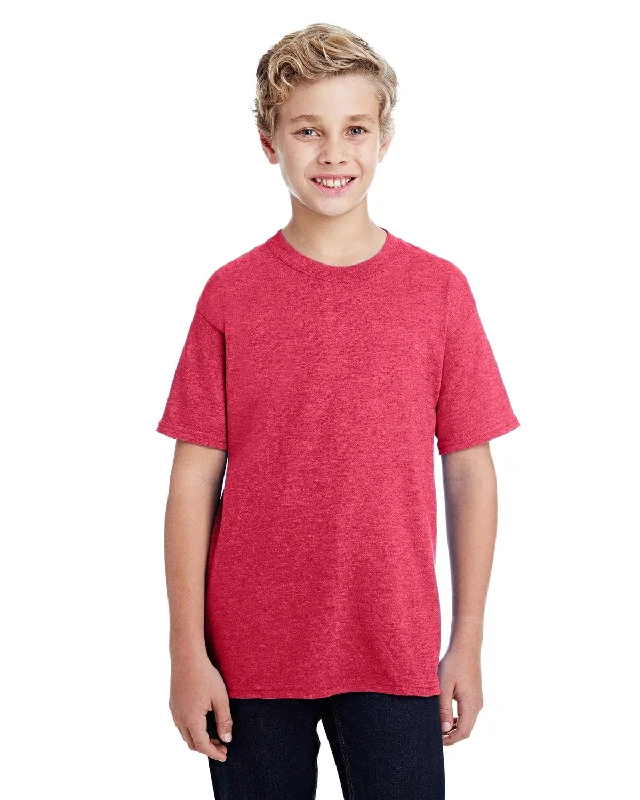 Weekend Offers That Please Gildan Youth DryBlend 50/50 T-Shirt | Hth Spt Scrlt Rd