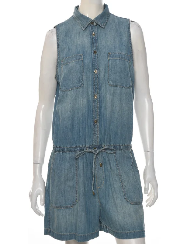 Steals and Deals Ralph Lauren Cropped Dungarees - W31 L4