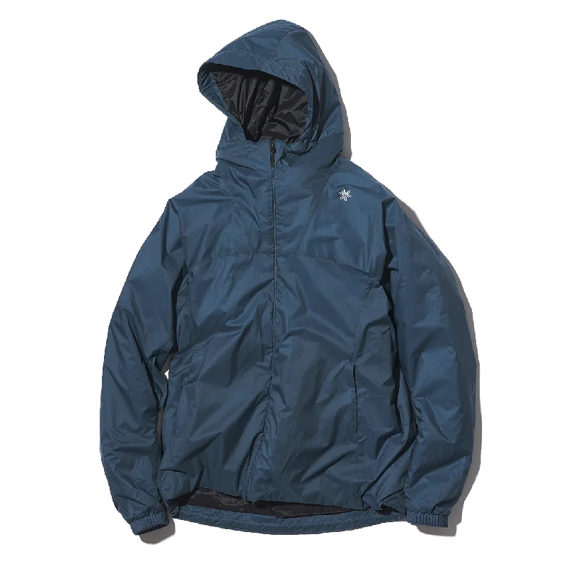 Shop Now Goldwin PERTEX QUANTUM Padded Warm Jacket Navy Blue