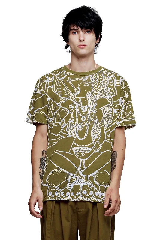 Super Savings KALI T-SHIRT IN OLIVE