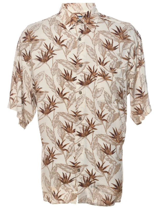 Take Advantage Puritan Hawaiian Shirt - L