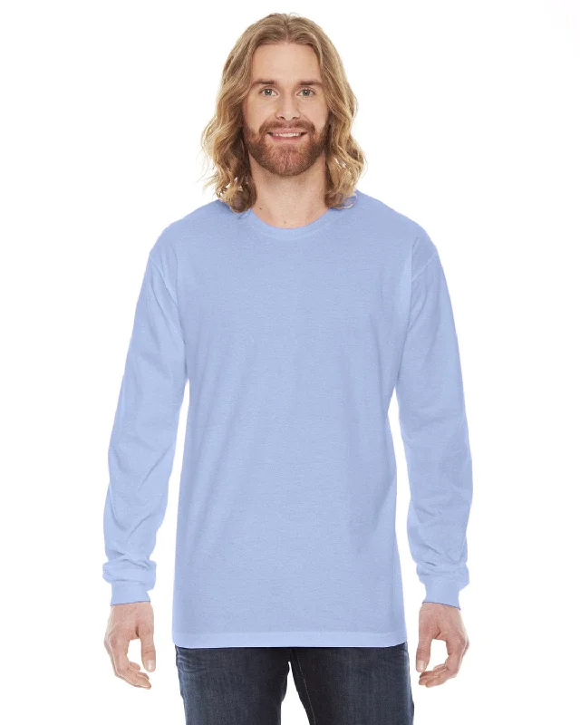 American Apparel Unisex Fine Jersey Long Sleeve T-Shirt | Baby Blue