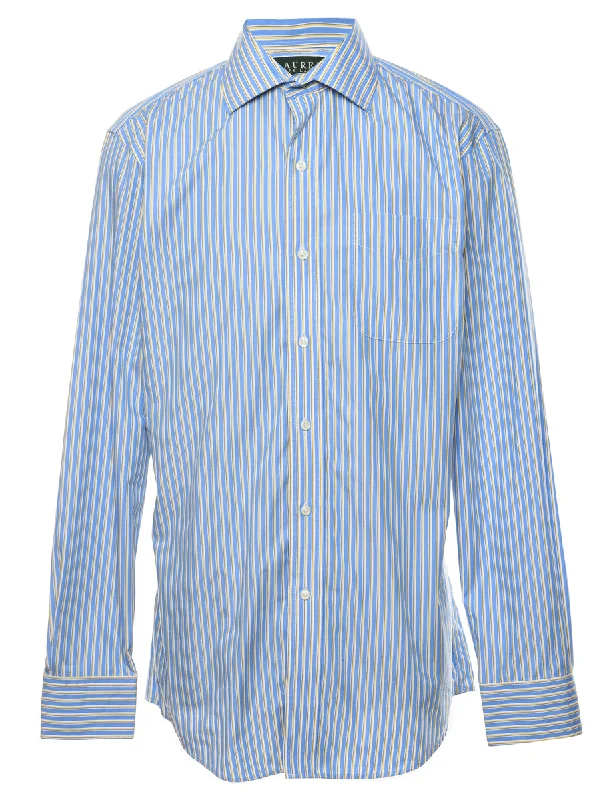Weekend Specials to Snag Ralph Lauren Striped Smart Shirt - L