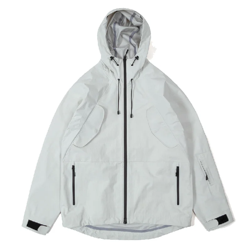 Weekend Shopping Bliss Purple Mountain Observatory 3 Layer Shell Jacket White