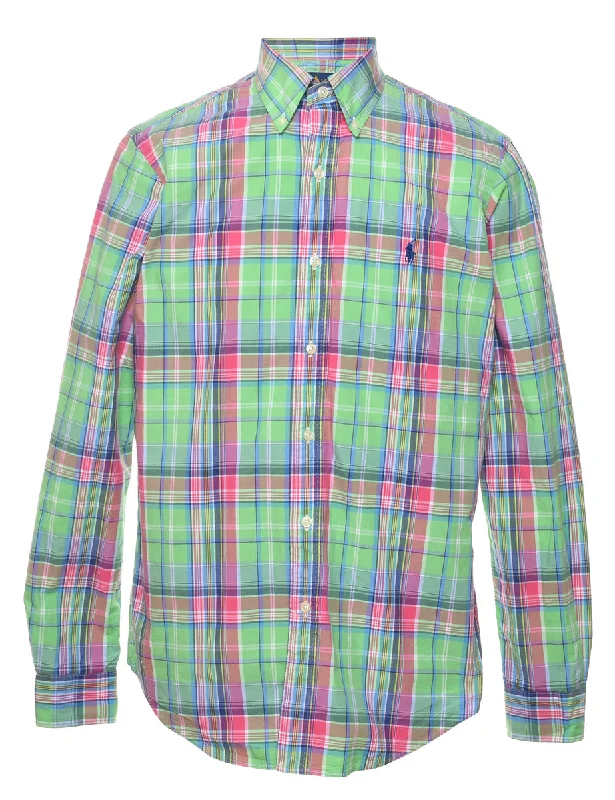 Mega Discount Ralph Lauren Checked Shirt - S
