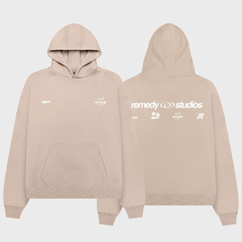 Today Only Taupe Remedy Studios Hoodie