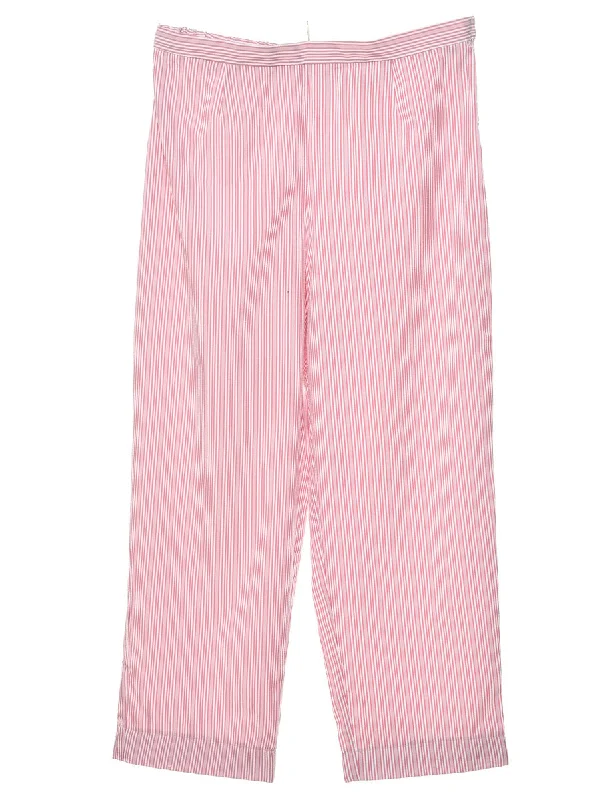 Super Sale Pink Striped Trousers - W31 L25