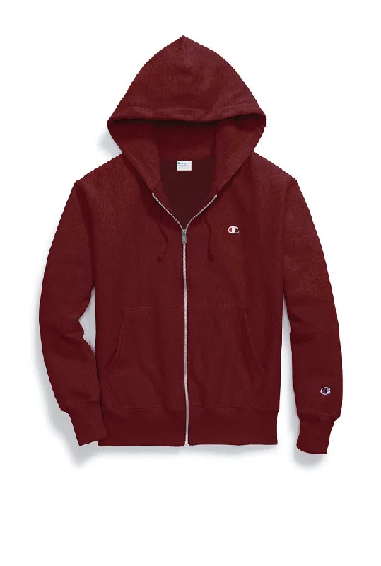 Hurry Up Champion Reverse Weave Full Zip Hoodie