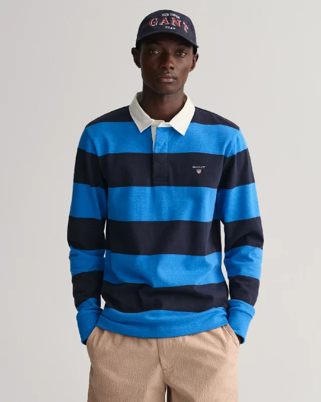 Hot Buy Gant Barstriped Heavy Rugger Day Blue