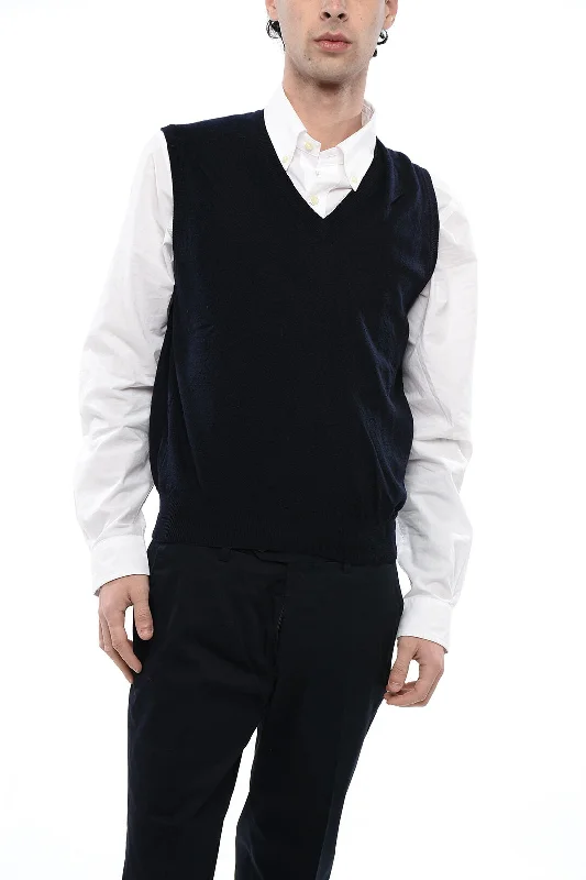 Corneliani Knitted V-Neckline Vest