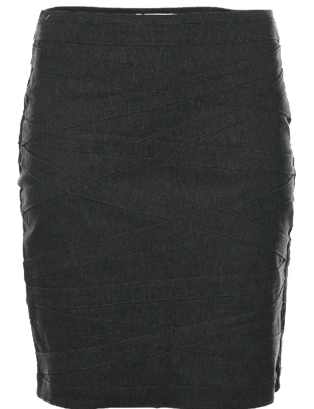 Weekend Deals That Spark Pencil Shape Midi Skirt - XS