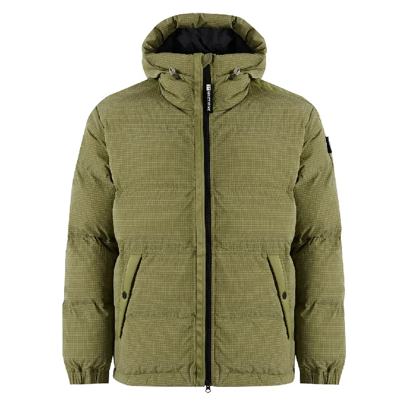 Special Discount ST95 Hooded Puffer Light Green