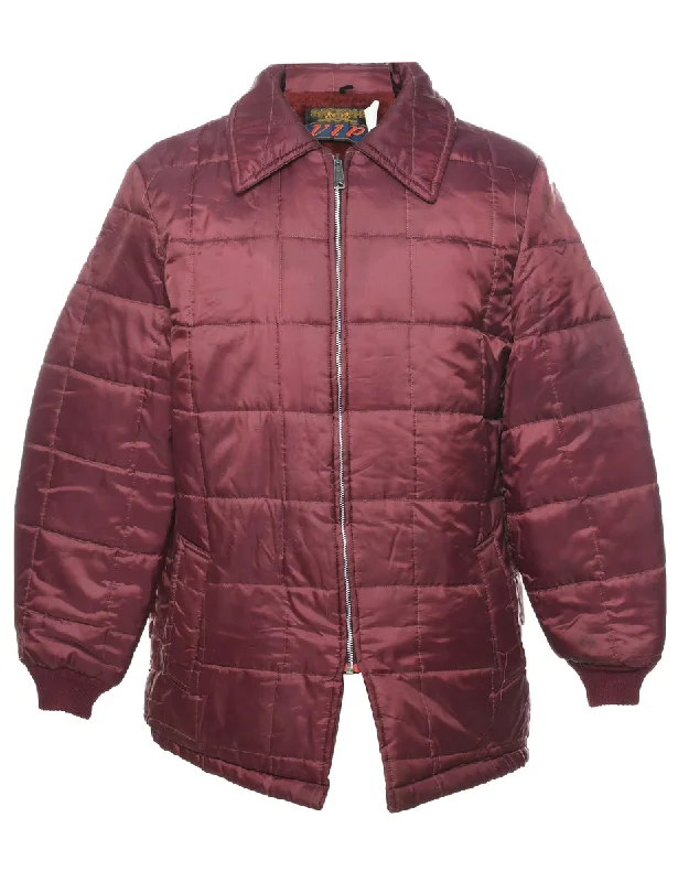 Low Cost Quilted Ski Jacket - M