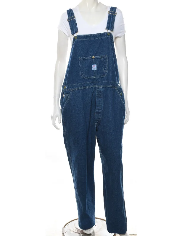 Extra Discount Pointer Dark Wash Dungarees - W40 L32