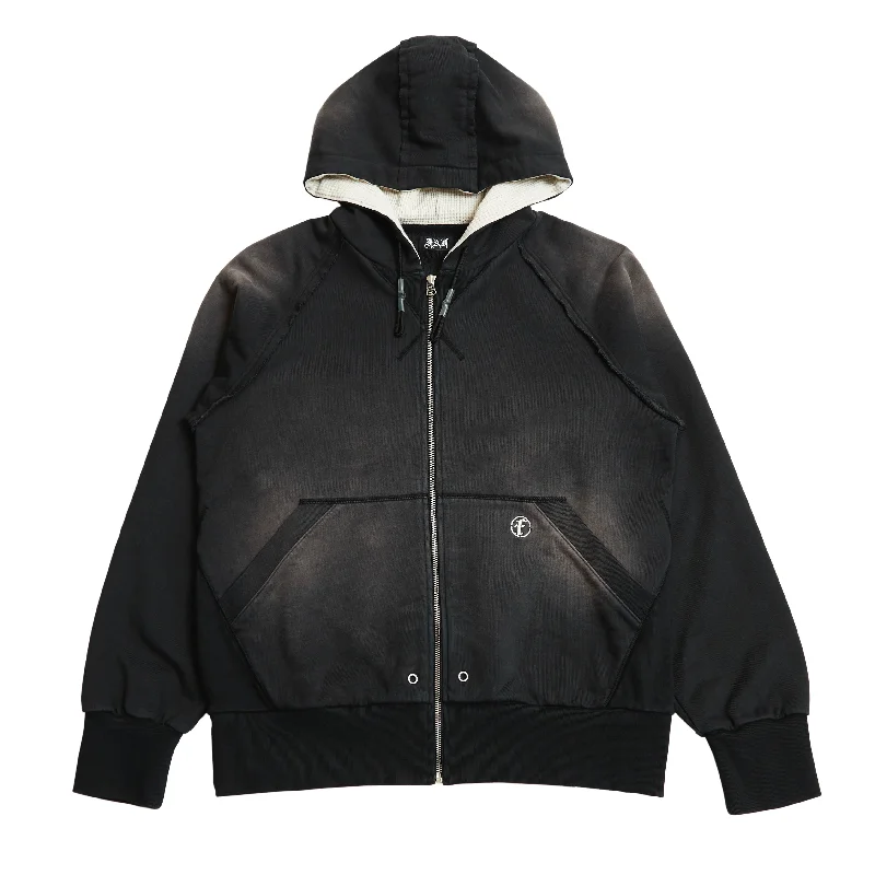Weekend Savings Sensation Aged Zip Up Hoodie