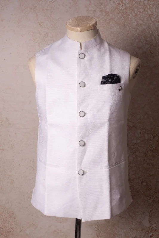 Now or Never Linen waistcoat E9S_1930