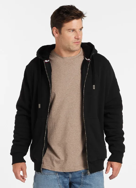 Weekend Wonders Await! Men's Zip-up hoodie Sherpa Ruffin II