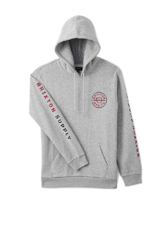 Heather Grey/Red