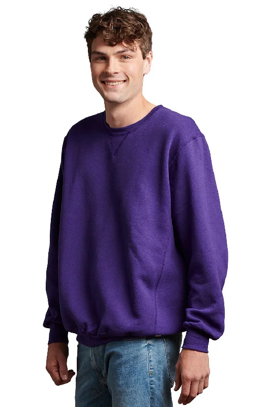 Weekend Specials to Savor Russell Athletic Mens Dri-Power Moisture Wicking Crewneck Sweatshirt - Purple Weekend Specials to Savor Russell Athletic Mens Dri-Power Moisture Wicking Crewneck Sweatshirt - Purple