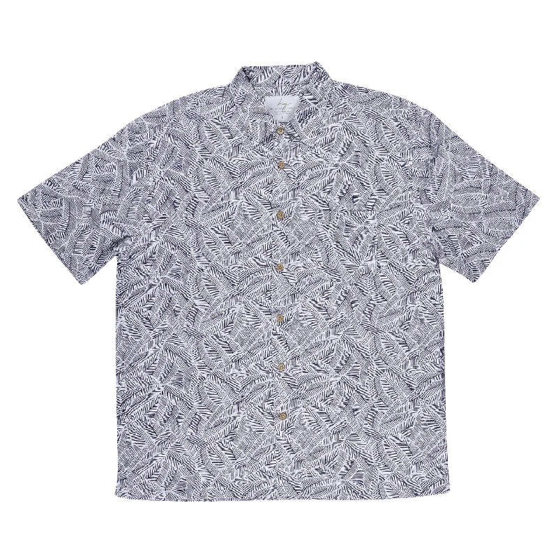 Special Offer Bamboo Shirt - Navy Illusion