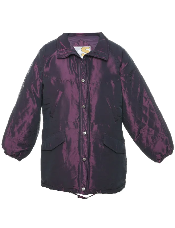 Deep Savings Plum Ski Jacket - M