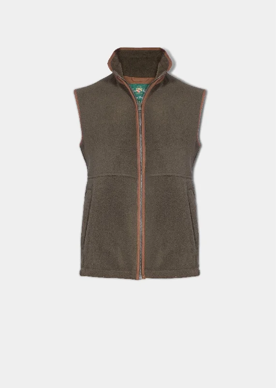 Weekend Bargains to Cherish Aylsham Men's Fleece Gilet In Green - Regular Fit