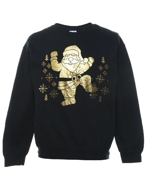 Santa Claus Christmas Sweatshirt - M