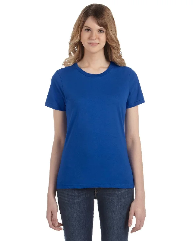 Anvil Ladies Fashion Fit T-Shirt | Royal Blue