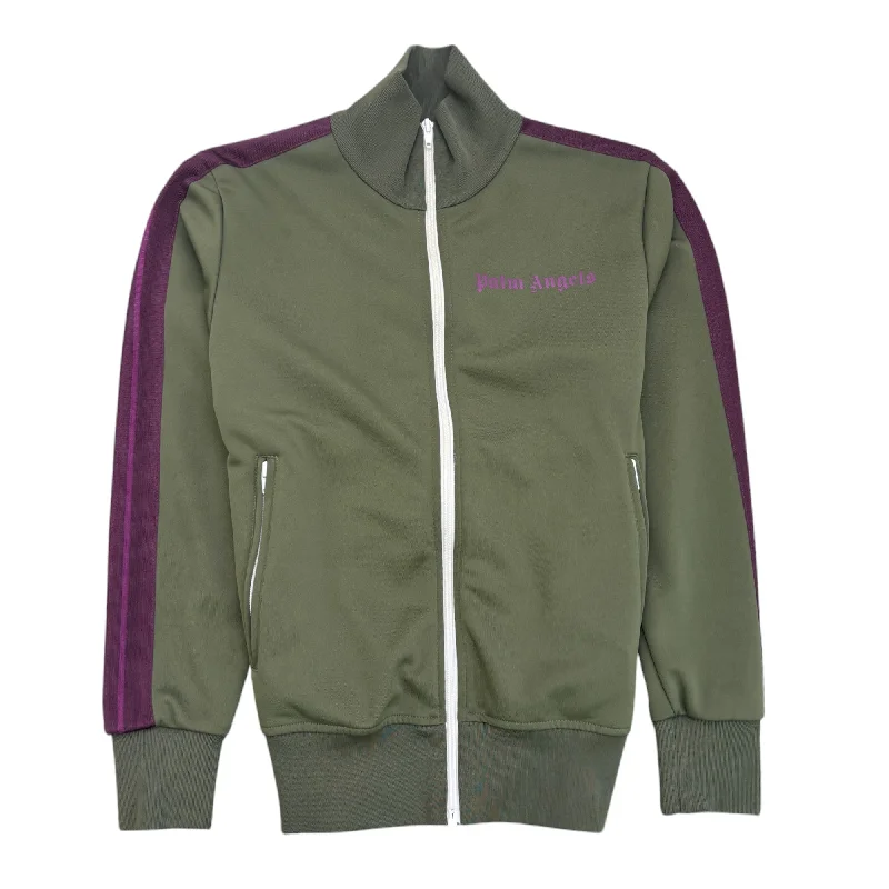 Stock Clearance Men's Logo Track Jacket Khaki Size S