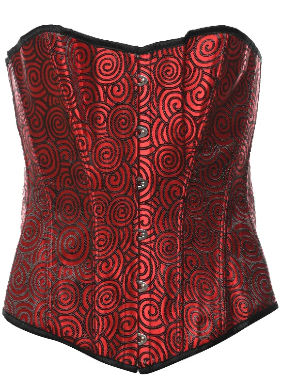 Great Deal Red Bustier - M